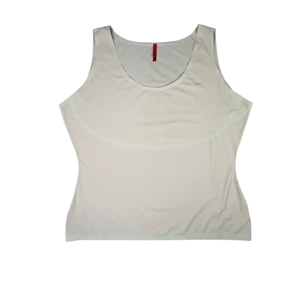 SPANX Nylon Shapewear Tank Top Women 3X Slimming Seamless Nude Beige